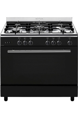 Piano de cuisson Airlux CC902GTBK3 - 90CM Gaz Noir