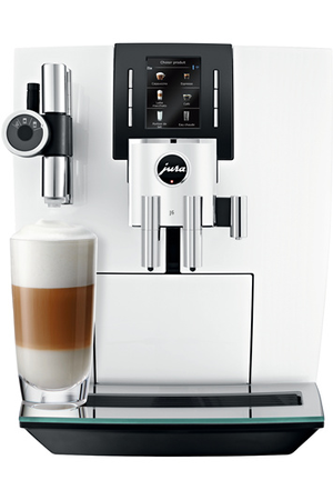 Expresso avec broyeur Jura J6 PIANOWHITE 15165