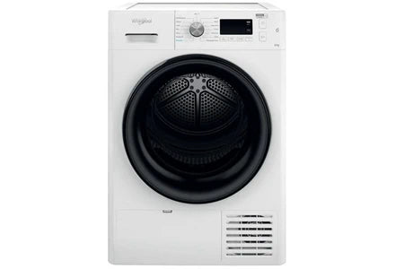 Sèche-linge Whirlpool à pompe à chaleur avec condenseur 60cm 8kg FFTM1182BFR