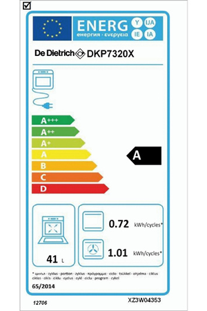 Four De Dietrich DKP7320X