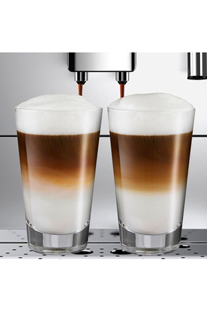 Expresso avec broyeur Melitta Solo Perfect Milk E957-103 Argent