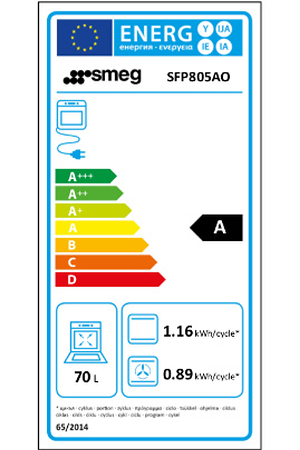 Four Smeg SFP 805 AO