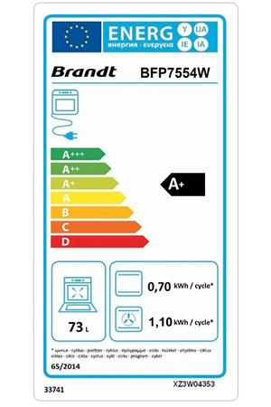 Four Brandt BFP7554W