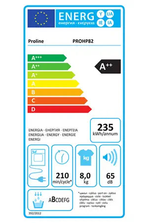 Sèche-linge Proline PROHP82