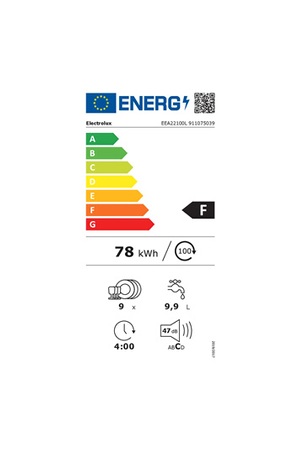 Lave-vaisselle Electrolux EEA22100L - Encastable 45CM