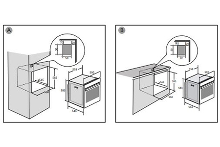 Four Brandt BFP7554W