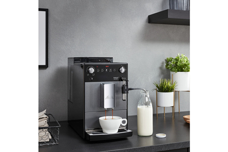 Expresso avec broyeur Melitta Avanza F270-100 Gris Tiranium