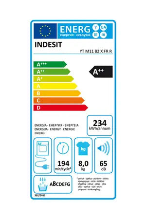 Sèche-linge Indesit YTM1182XFRR