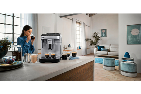 Expresso avec broyeur Delonghi Magnifica EVO FEB2931.SB Noir - Argent