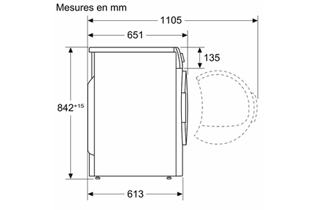 Sèche-linge Siemens WT47XK90FR