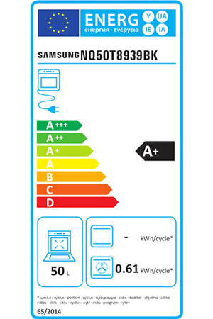 Four Samsung NQ50T8939BK