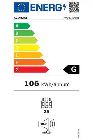 Cave de service Avintage AVU27TDZB1
