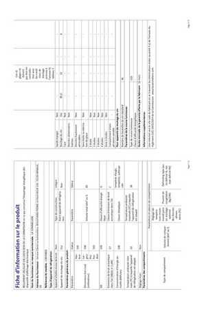 Cave de service La Sommeliere LSBI36BDZ