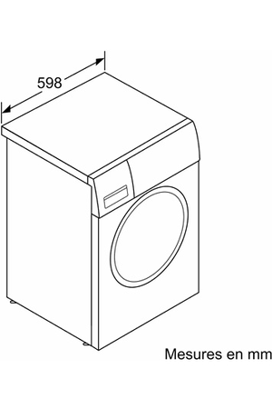 Lave-linge séchant Siemens WN54G200FF