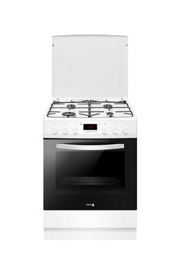 Gaziniere Fagor Cuisinière mixte a 65l 4 feux blanc facm2105b