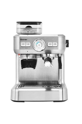 Machine À Café Encastrable Giantex Automatique Avec Broyeur À Grains-1350w- 30