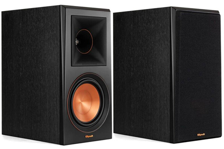 Enceinte Bibliothèque Klipsch Rp-600m Ebony Vendue Par Paire