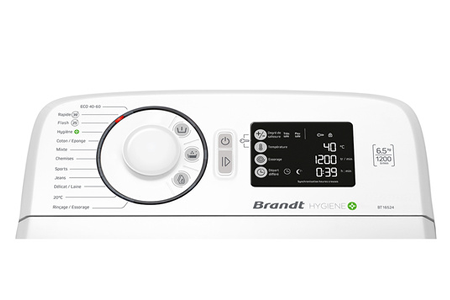 Lave-linge top Brandt BT16524