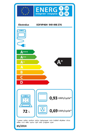 Four Electrolux EOF4P46H