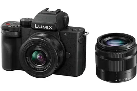 Appareil Photo Hybride Panasonic Pack Lumix G100 Noir + G Vario 12-32mm F/3,5-5,6