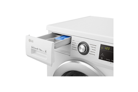 Lave-linge séchant Lg F854M21WR