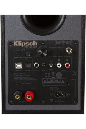 Enceinte bibliothèque Klipsch R-41 PM Black (X2)