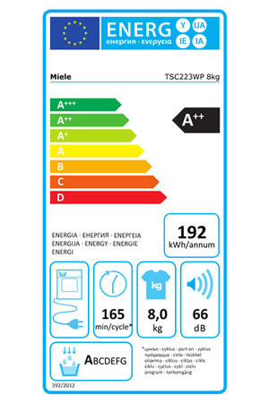 Sèche-linge Miele TSC 223