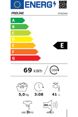 Lave-linge hublot Proline FP582WH
