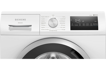 Lave-linge hublot Siemens WM12N218FR