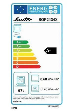 Four Sauter SOP2434X