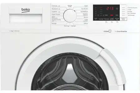 Lave-linge hublot Beko WUE6612W1W