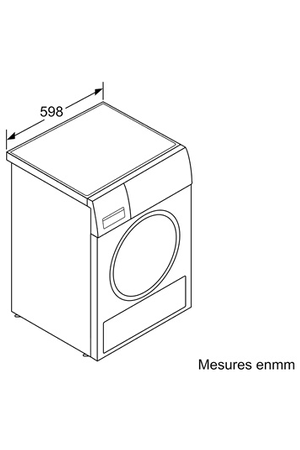 Sèche-linge Bosch Serenity WQG134DRFR