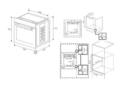 Four Beko BBIM18301XFPE AeroPerfect