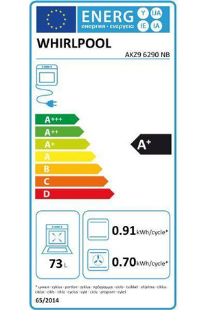 Four Whirlpool AKZ9 6290 NB