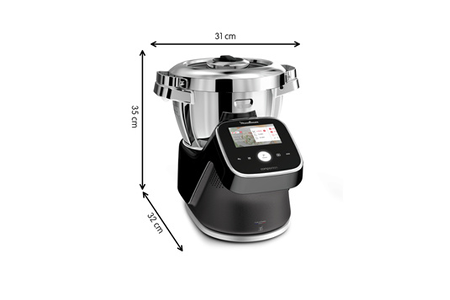 Robot cuiseur Moulinex I-Companion Touch Pro Noir HF93D810