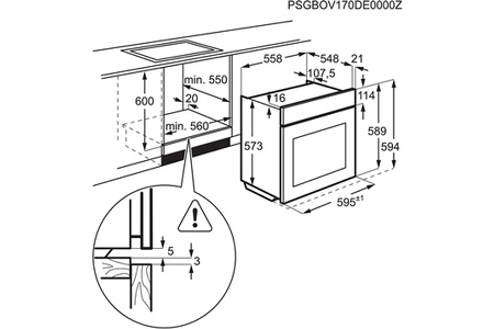 Four Electrolux Intuit EOC8P31X